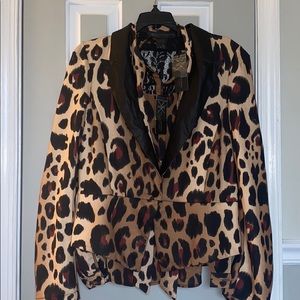 Kardashian Kollection 2 piece set (top and blazer)